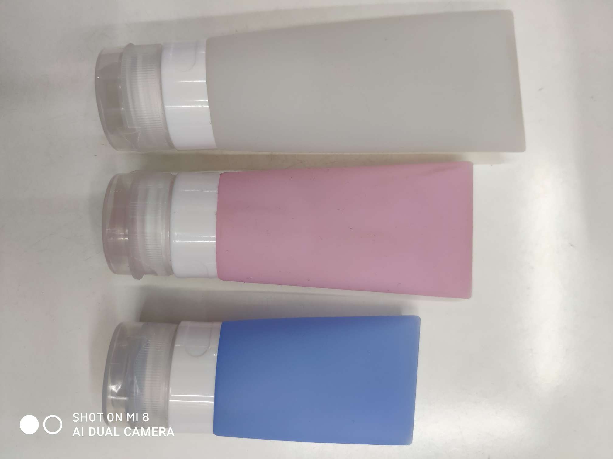 38ml,60ml,80ml flat silicone bottles