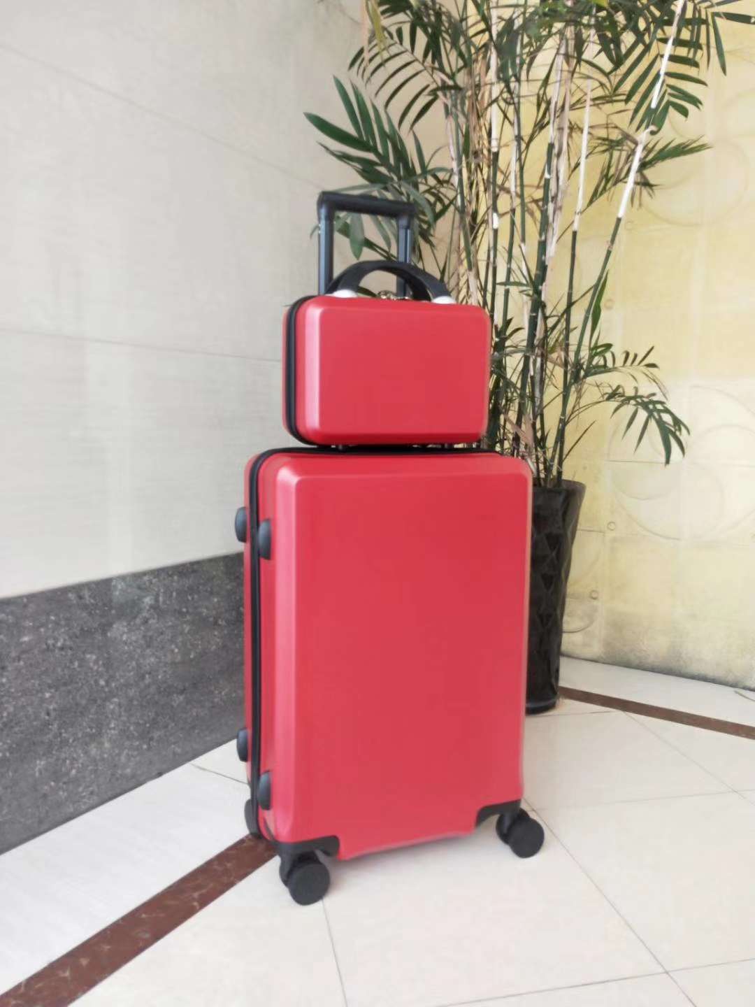 个性定制拉杆箱，卡通行李箱细节图