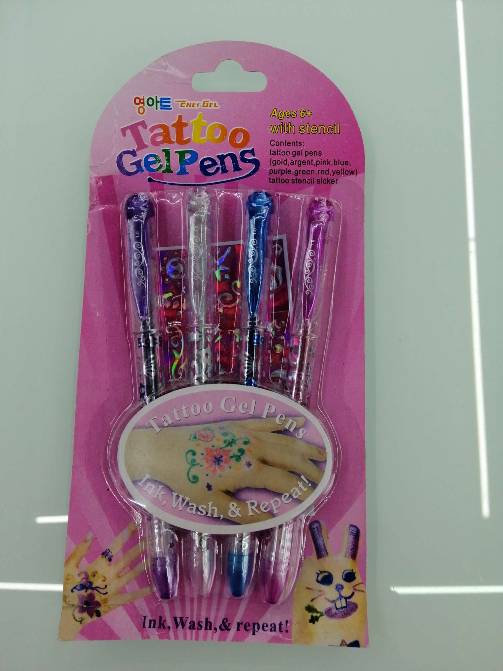 Yiwu Hanjia Stationery offers 4 writing tools, gel pens and tattoo pens. They can be used for both writing and drawing full figure