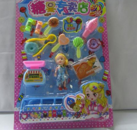 Tableware for girls playing house details Picture