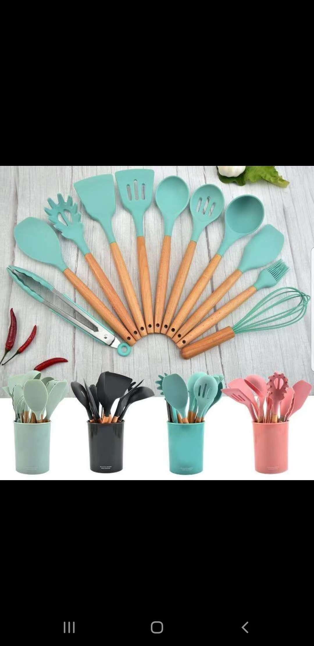 Silicone Kitchen Containers 11 Sets Of Color Boxes Specification drawing