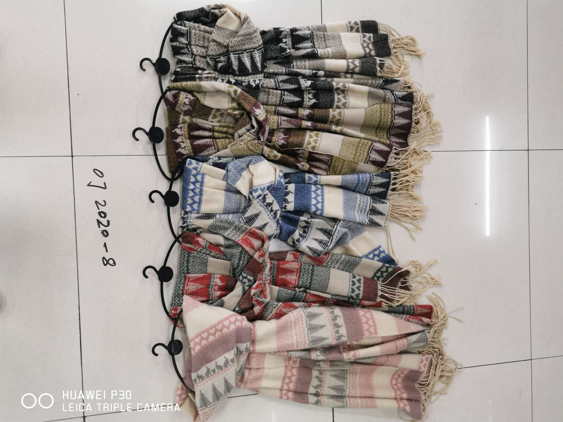 Jacquard Scarf 007