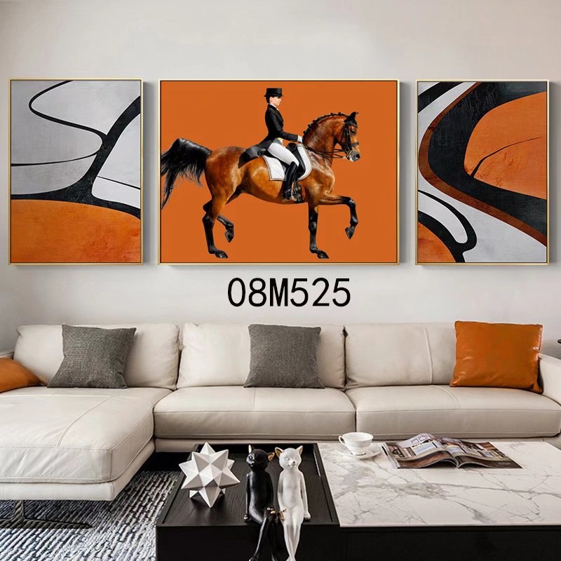 لوحات زيتية ثلاثية الزخرفة، رسومات شبه يدوية، إطارات PS، لوحات مثقاب النجوم Item Picture