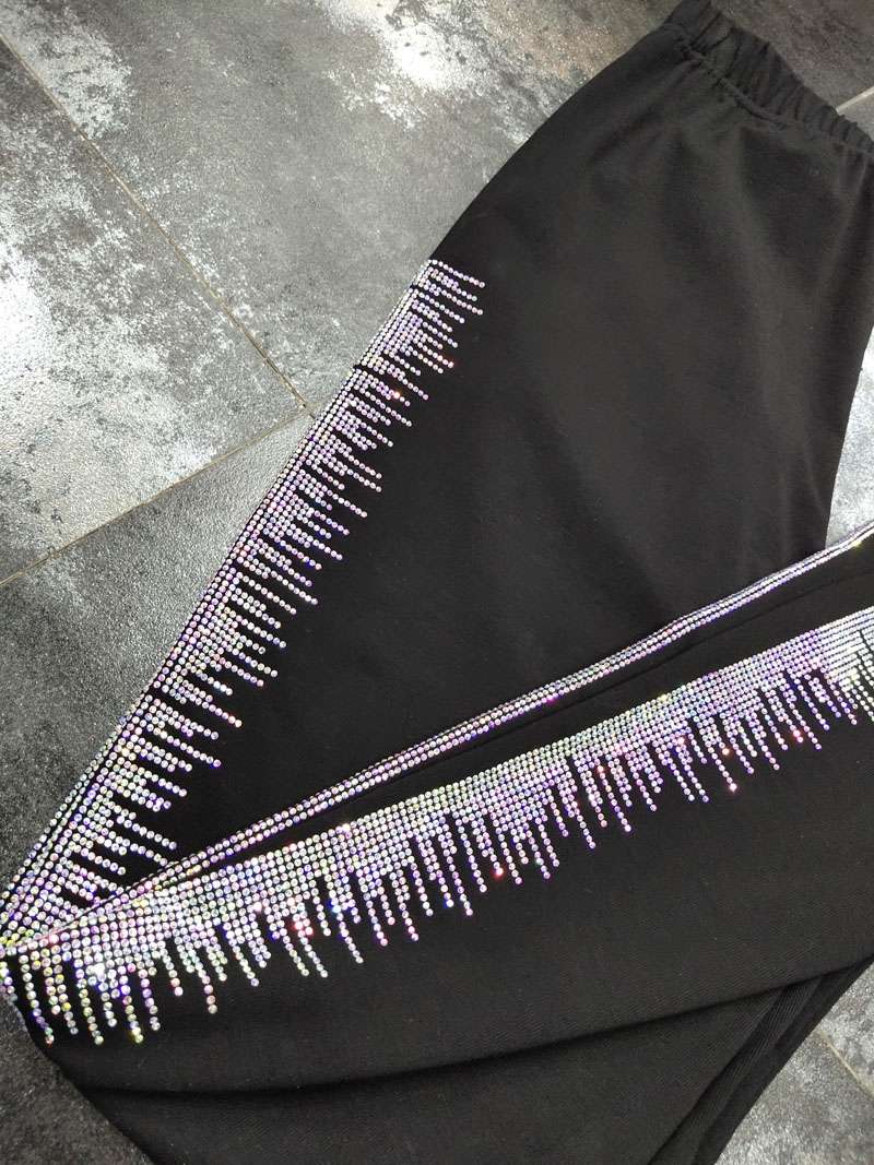 Fifth Leggings Pressing Drill Clothing Accessories Decoration With Pressing Drill High Quality Pressing Drill Drawing Specification drawing