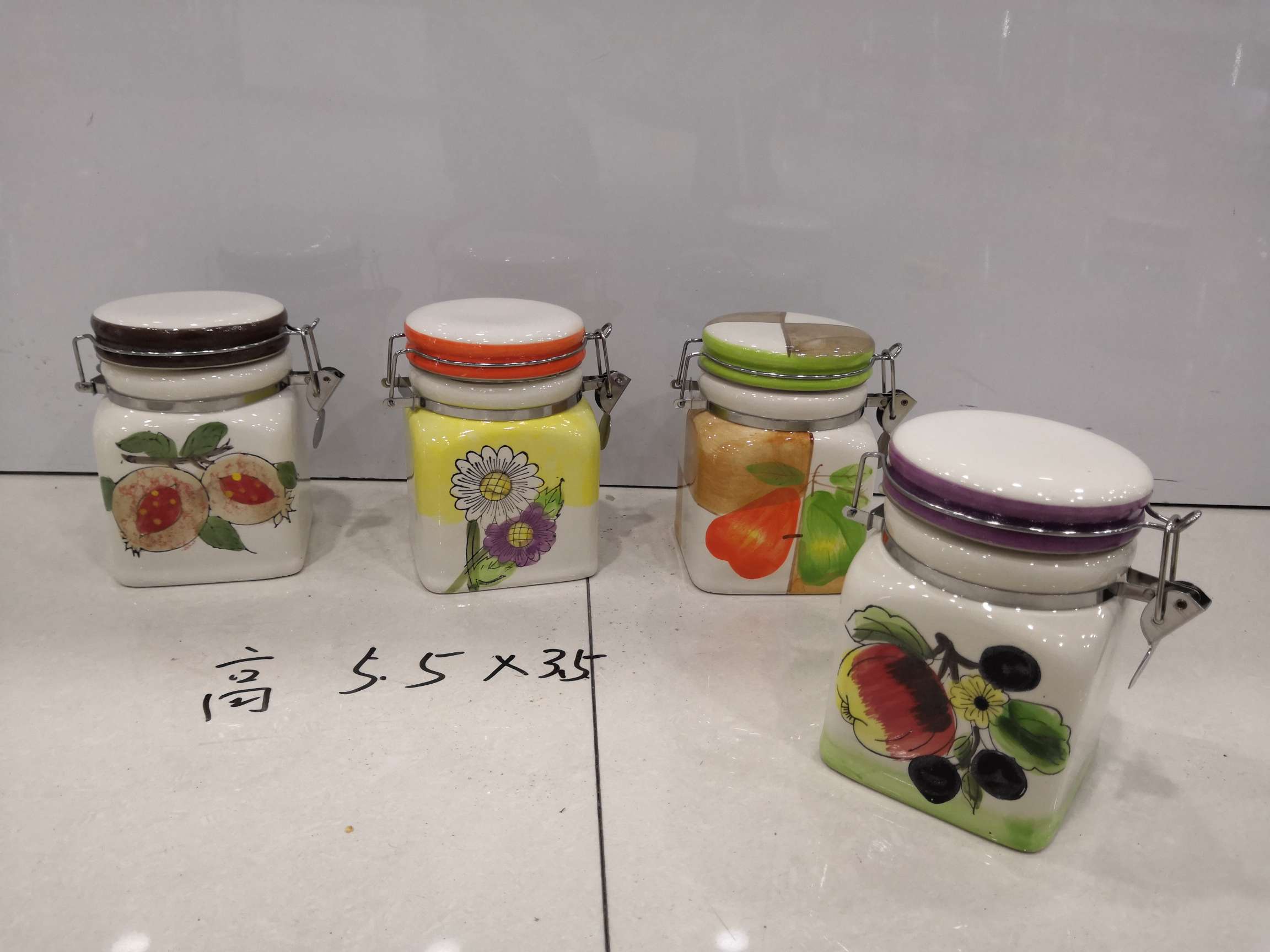 Dingmei Ceramic sealed jars, the new models of this season, are sold directly by the manufacturer in stock
