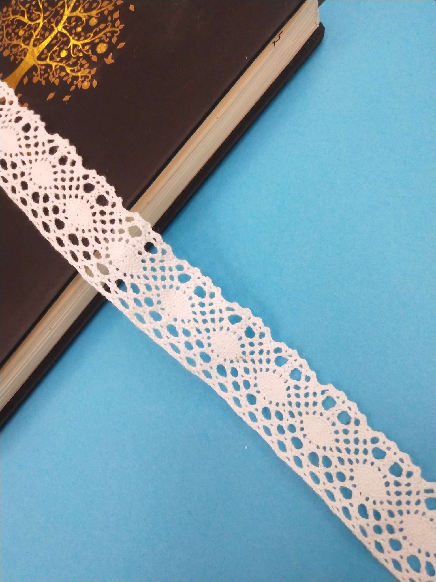 1010 bleached cotton thread lace