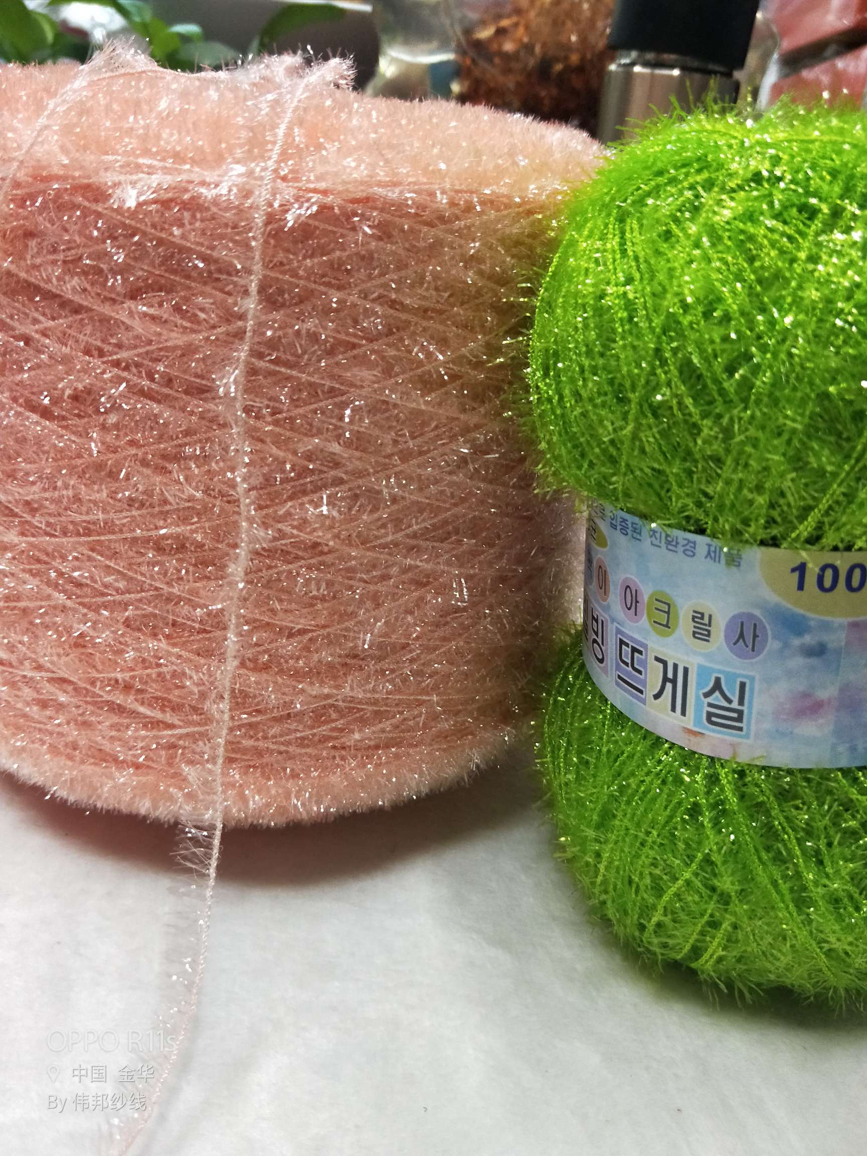 Korean-style dishwashing gauze, longevity peaches details Picture