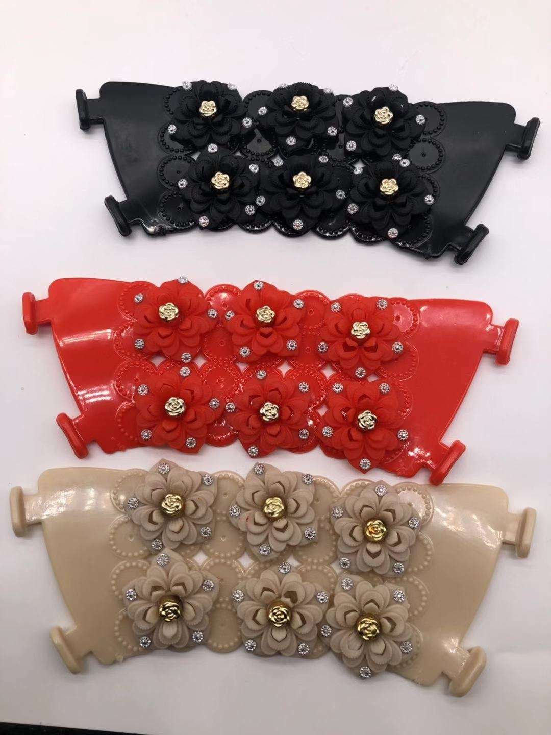 工字扣/毛线花/洞洞鞋工字扣/洞洞鞋鞋花/矫正带细节图