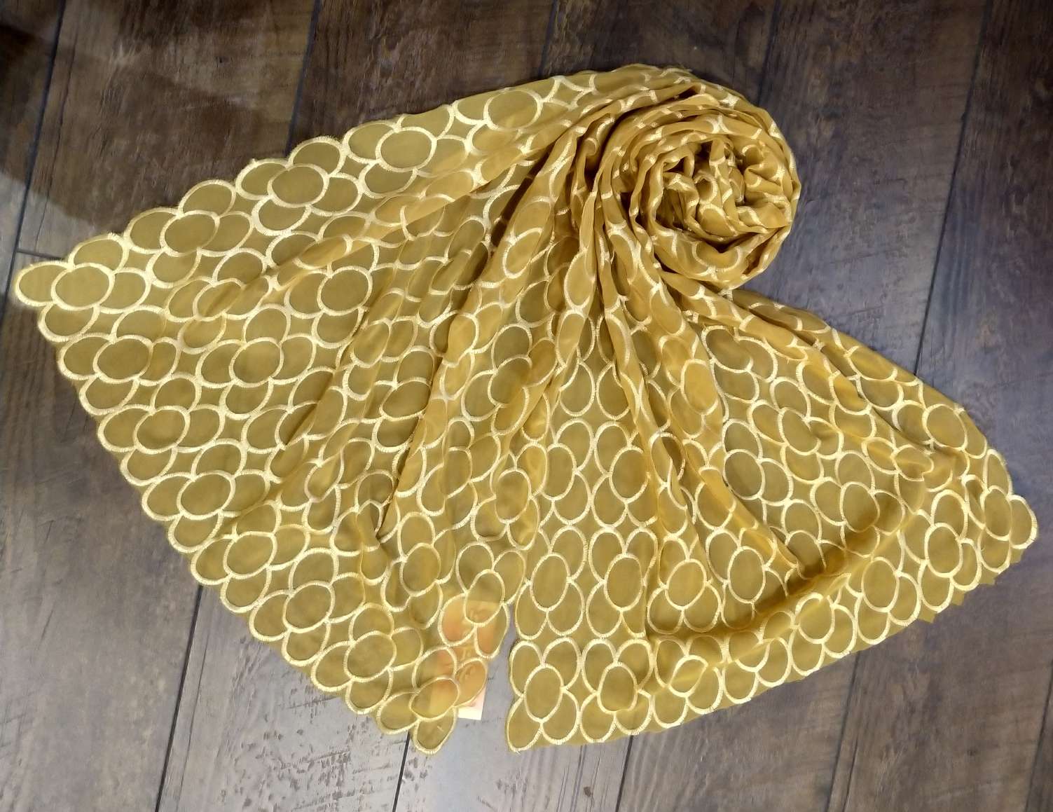 Chiffon embroidered scarf shawl sequin chiffon long scarf square