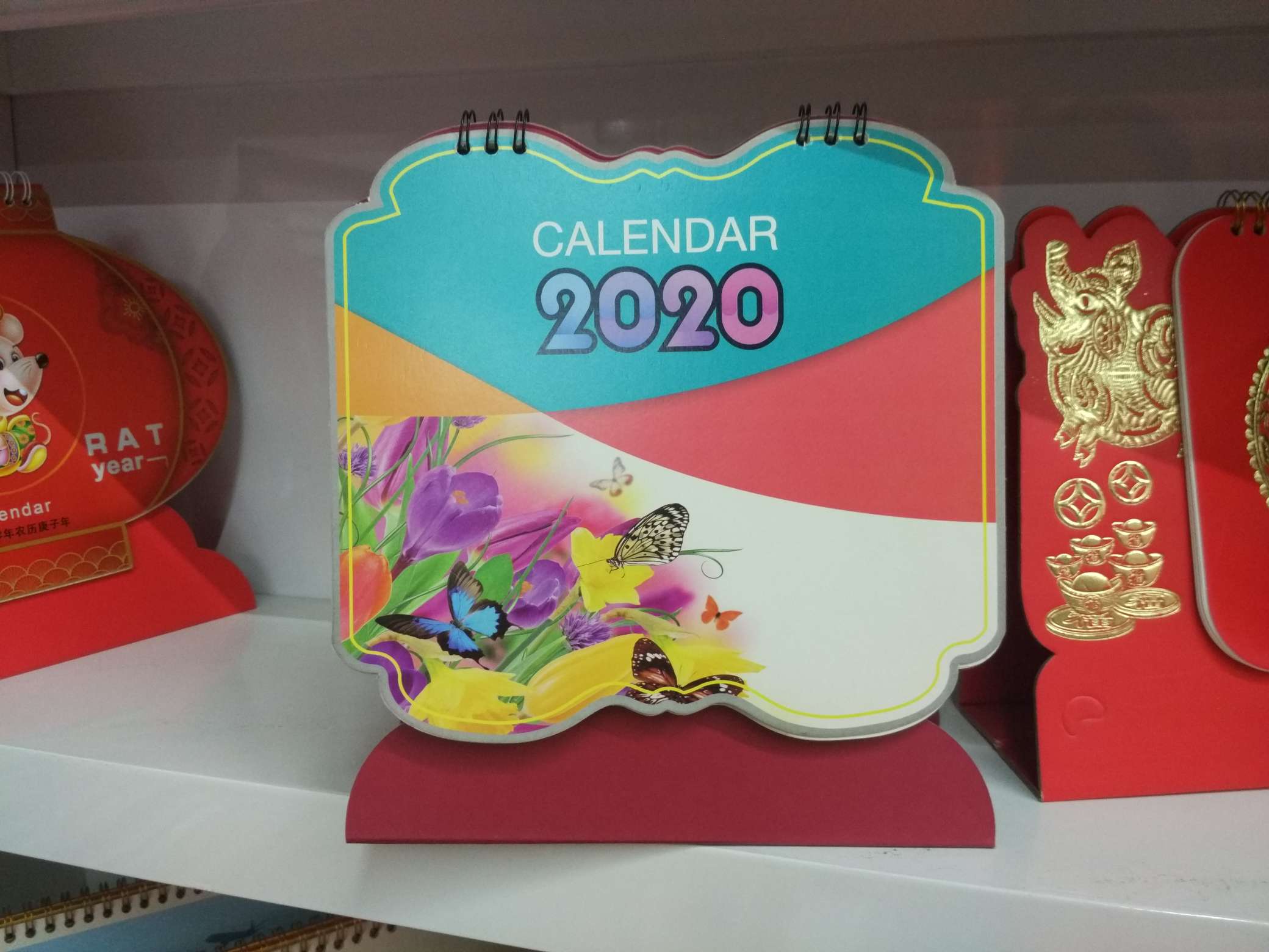 2020 Desk Calendar, Calendar, Monthly calendar, Office Supplies 06 details Picture