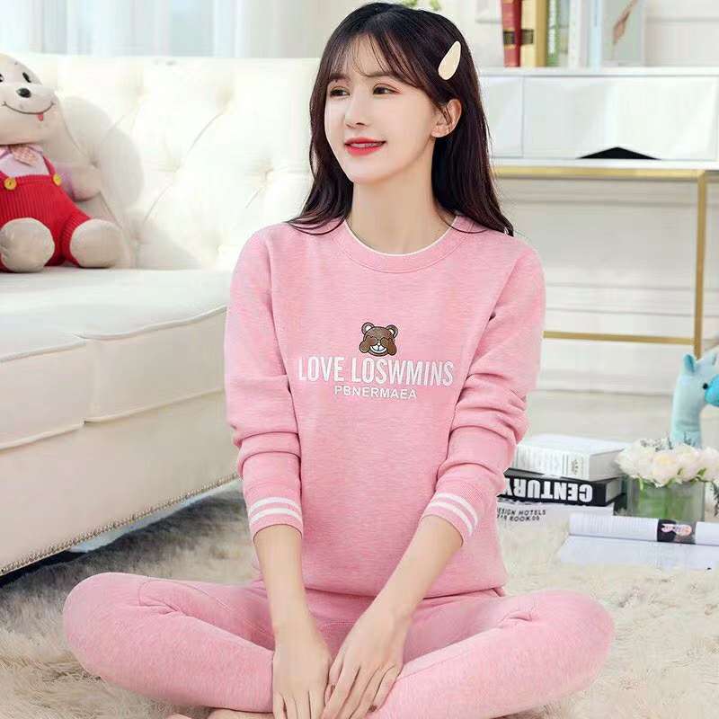 Add velvet lovely girl thermal underwear in winter thumbnail