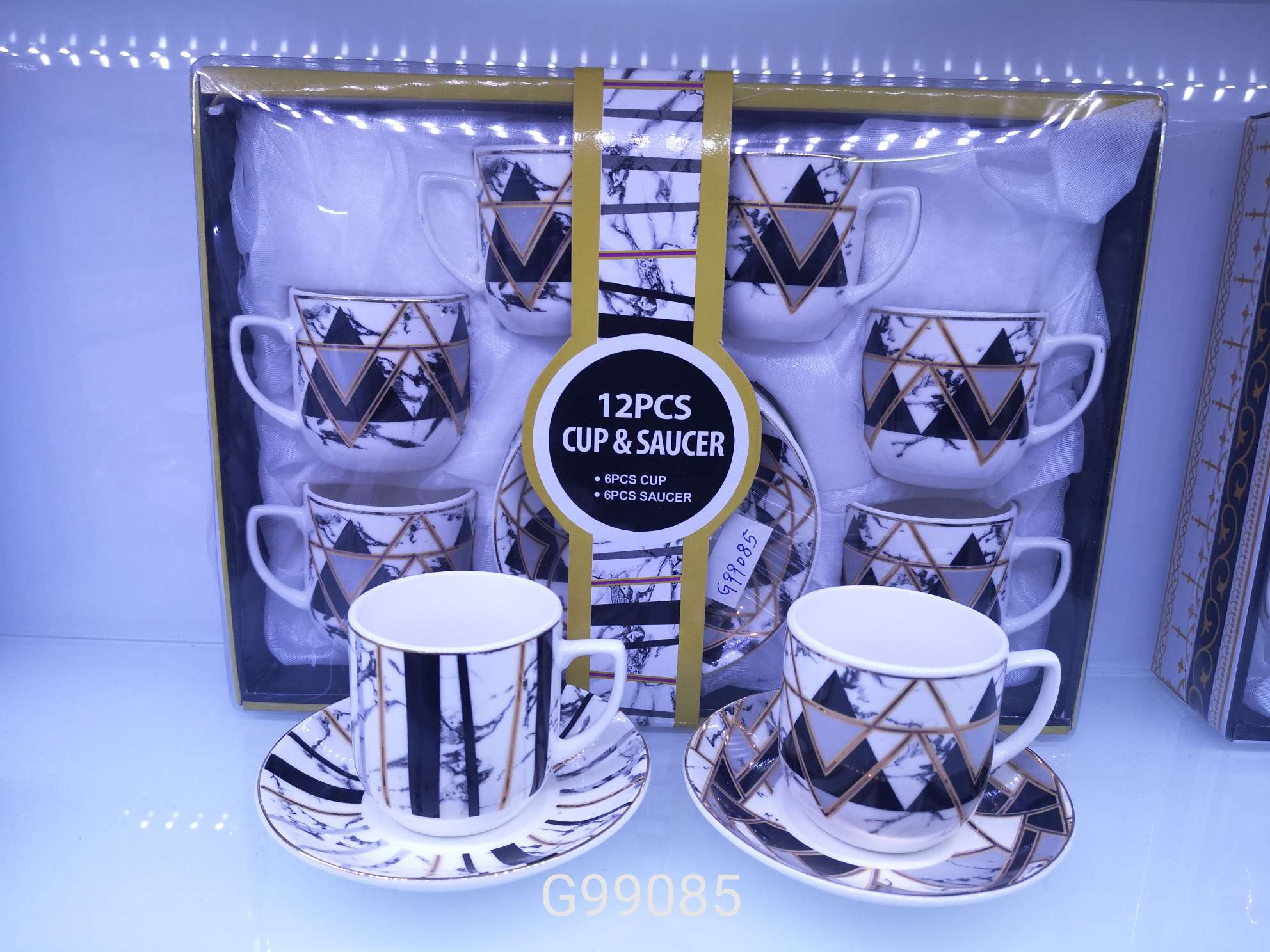 北欧下午茶茶具套装家用高档陶瓷创意咖啡杯图