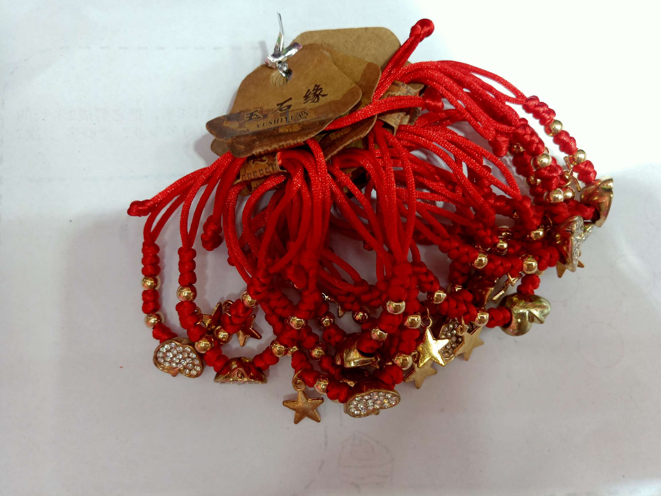 Hand-woven cartoon bracelets