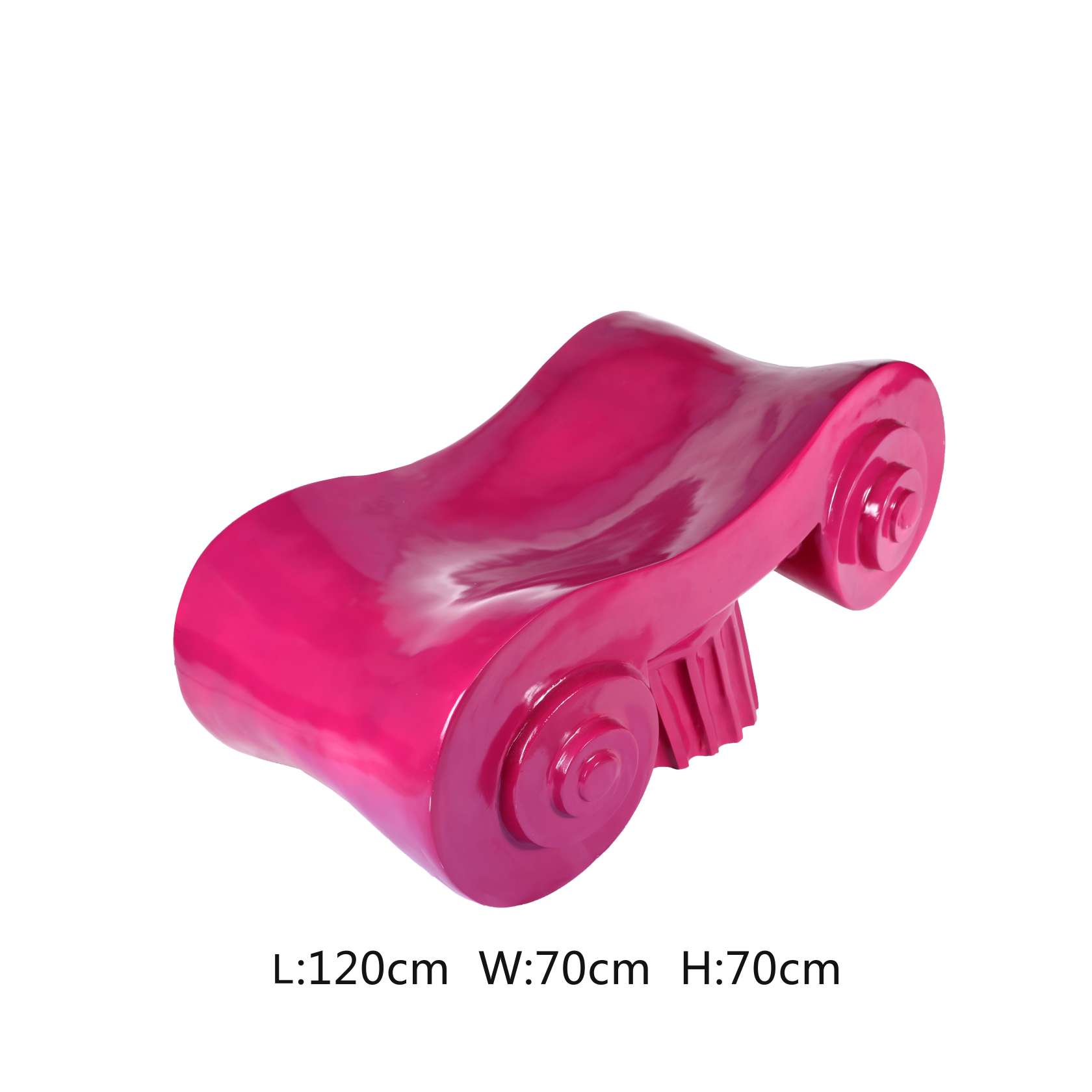 Roman chair 120*70*70 Specification image