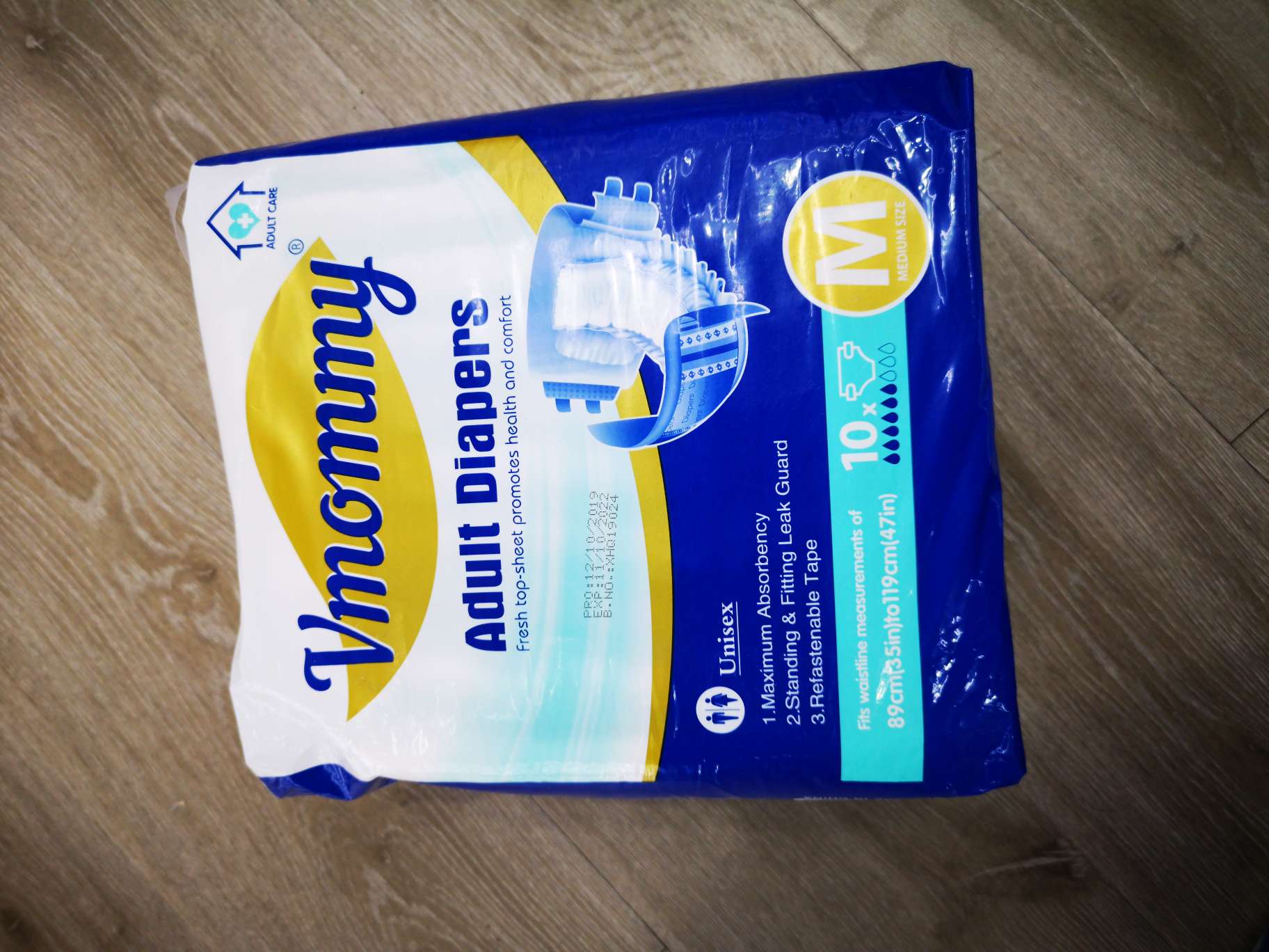 Vmommy成人尿裤M-10pcs产品图