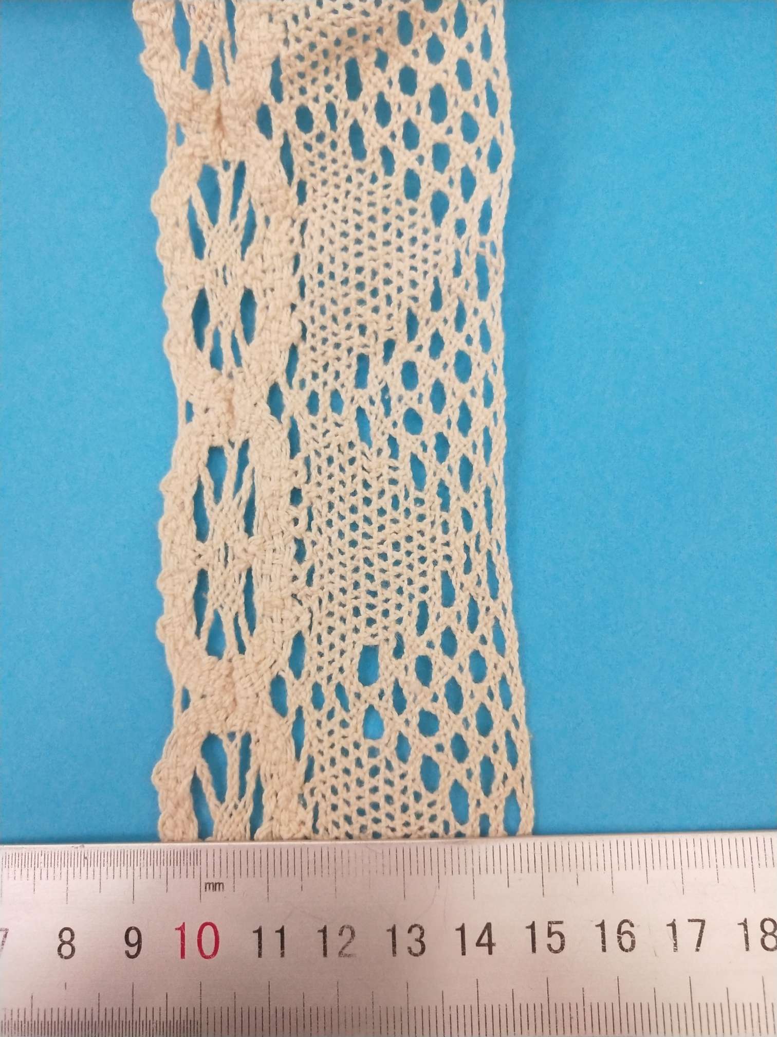 1105 cotton thread lace with a width of 6cm details Picture