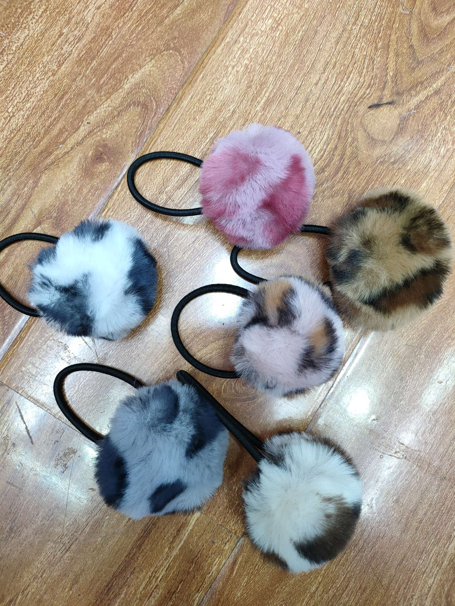 豹纹毛球