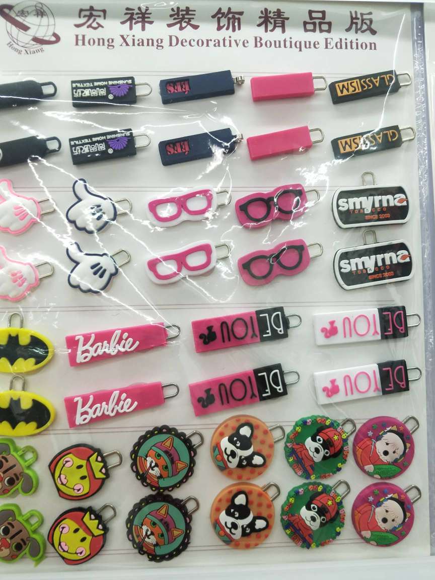 Zipper drop plastic label thumbnail