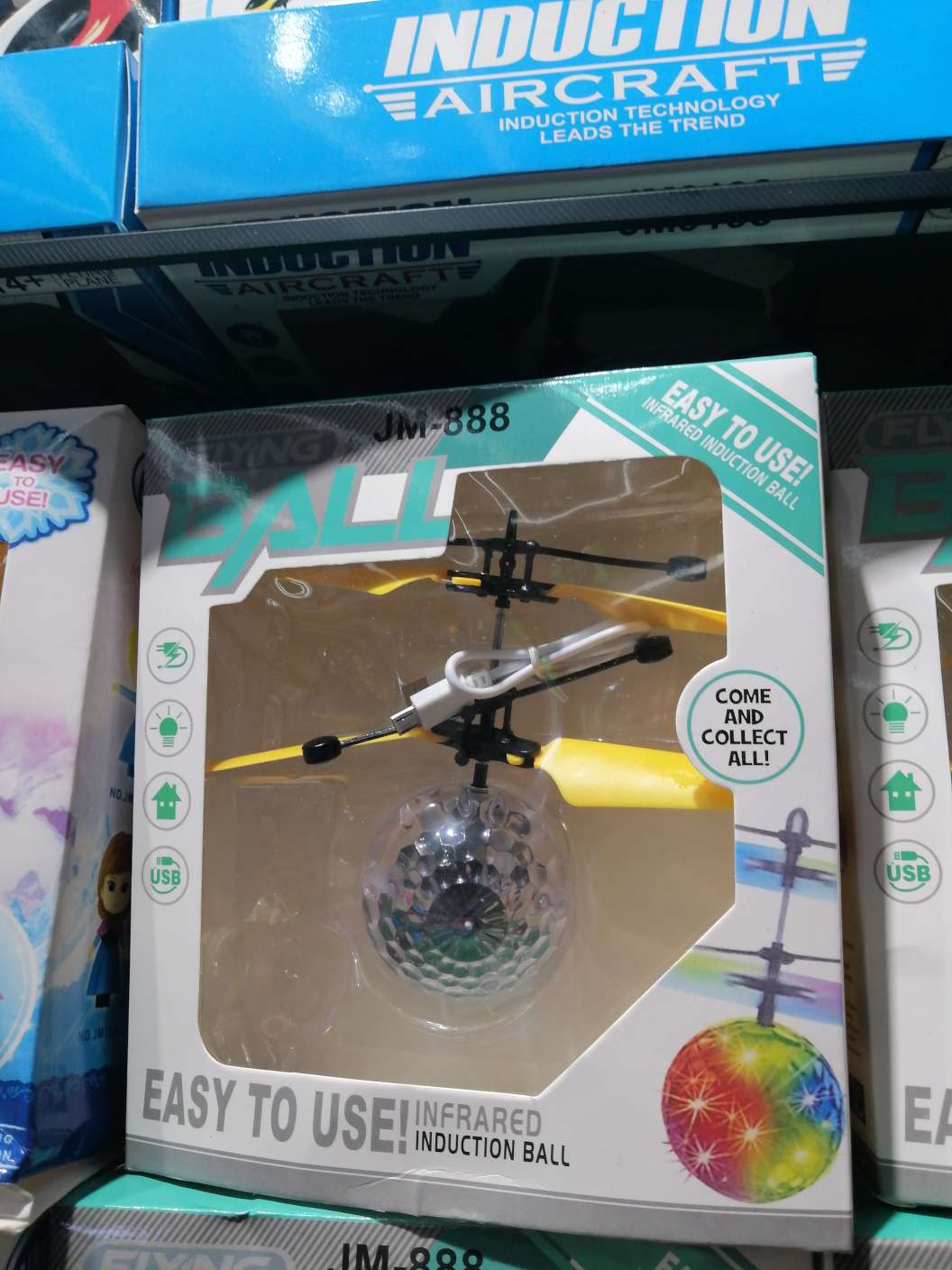 Induction crystal ball