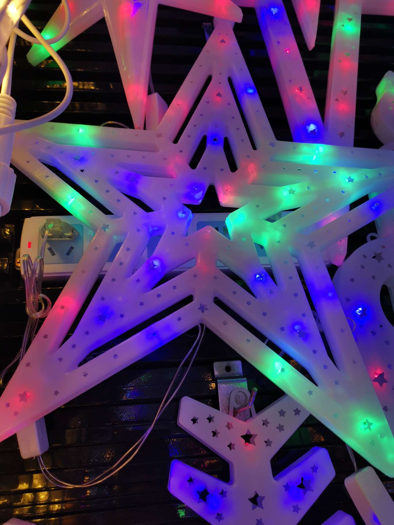Milky white pentacle