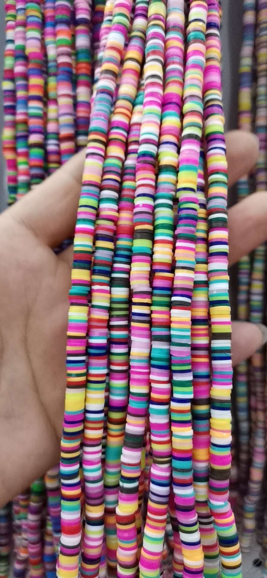 Accessories, 6 cm soft ceramic tube piece, partition piece, bracelet, necklace, earring custom thumbnail