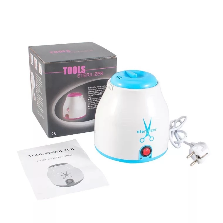 Scissors disinfection cup, nail art tools, scissors automatic disinfection cup, high-temperature sterilizer, disinfection device with quartz sand Item Picture
