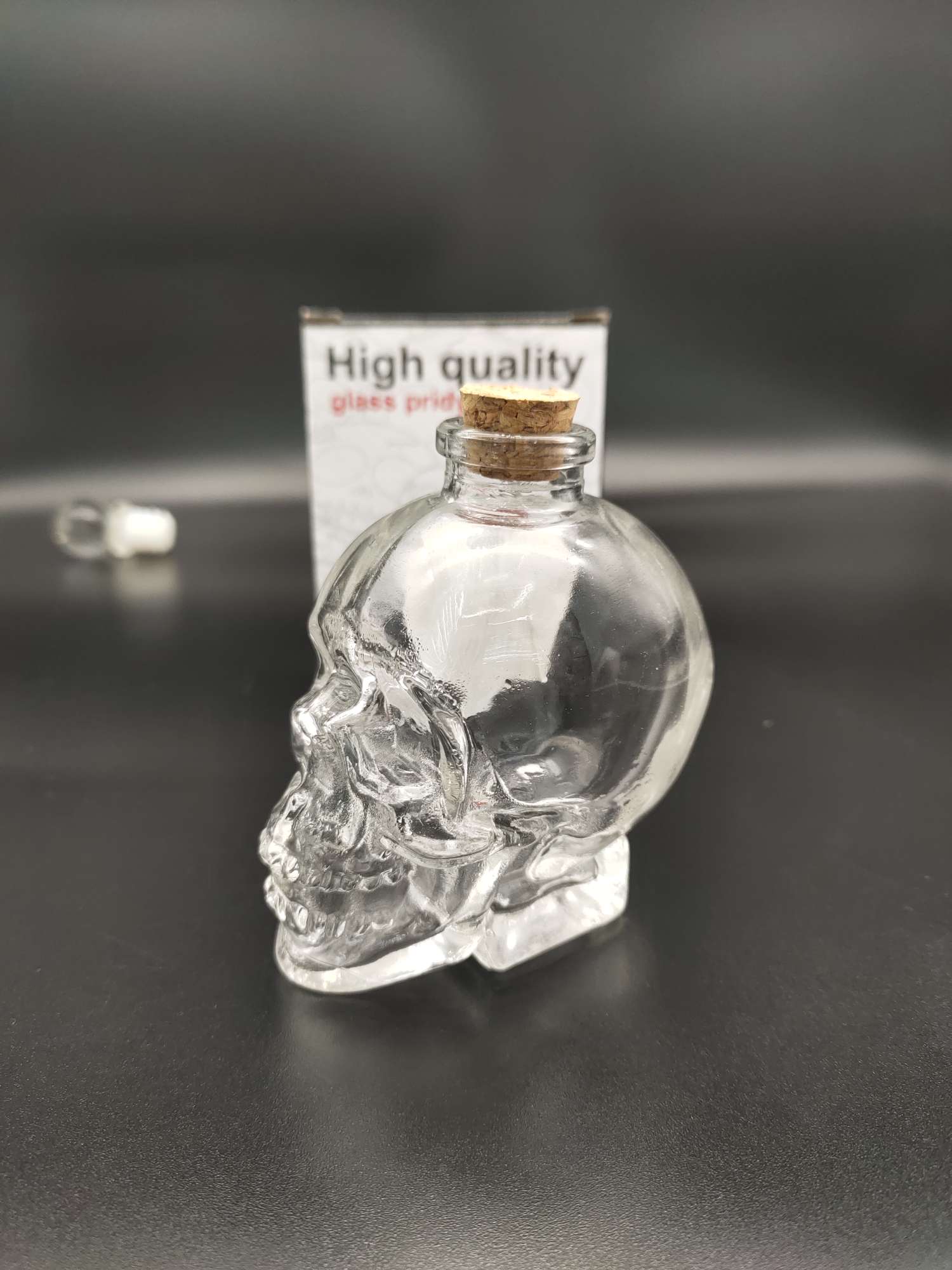 骷髅头酒瓶骷髅醒酒器骷髅杯系列伏特加酒瓶100ml 180ml  380ml  750ml