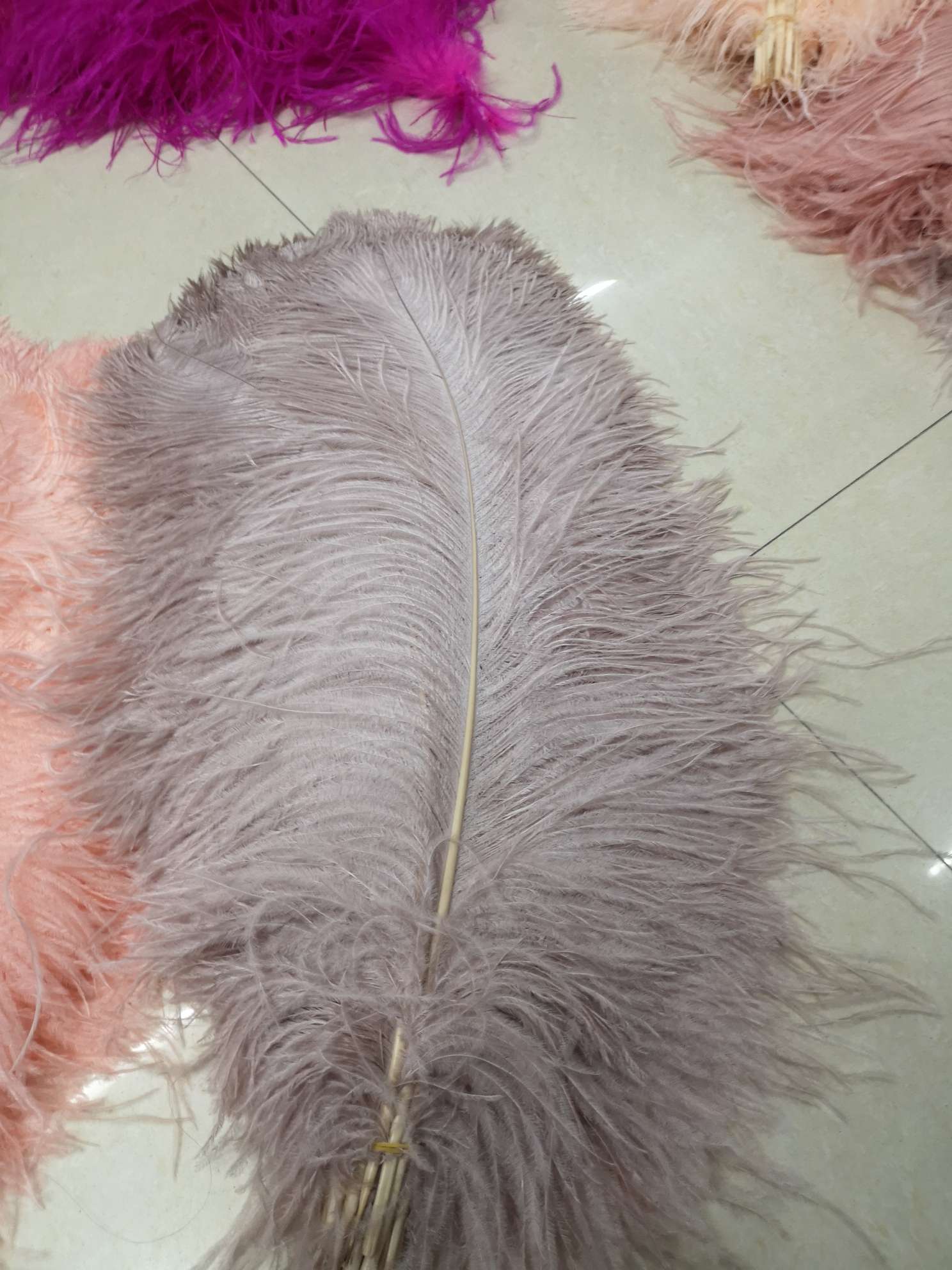 插花瓶鸵鸟毛详情图9