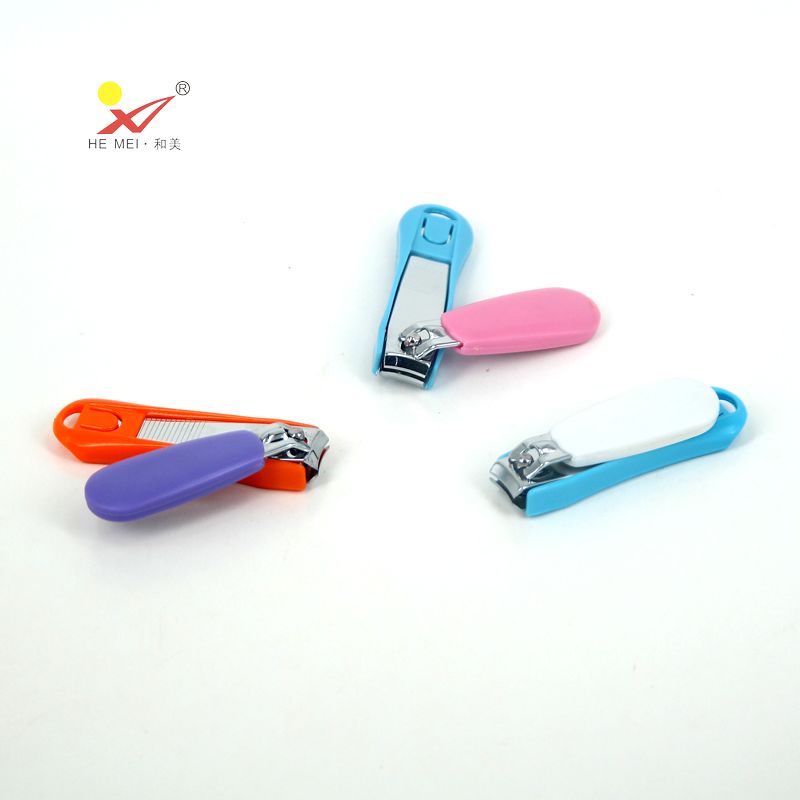 和美牌塑胶柄电镀指甲刀不绣铁指甲钳可打广告