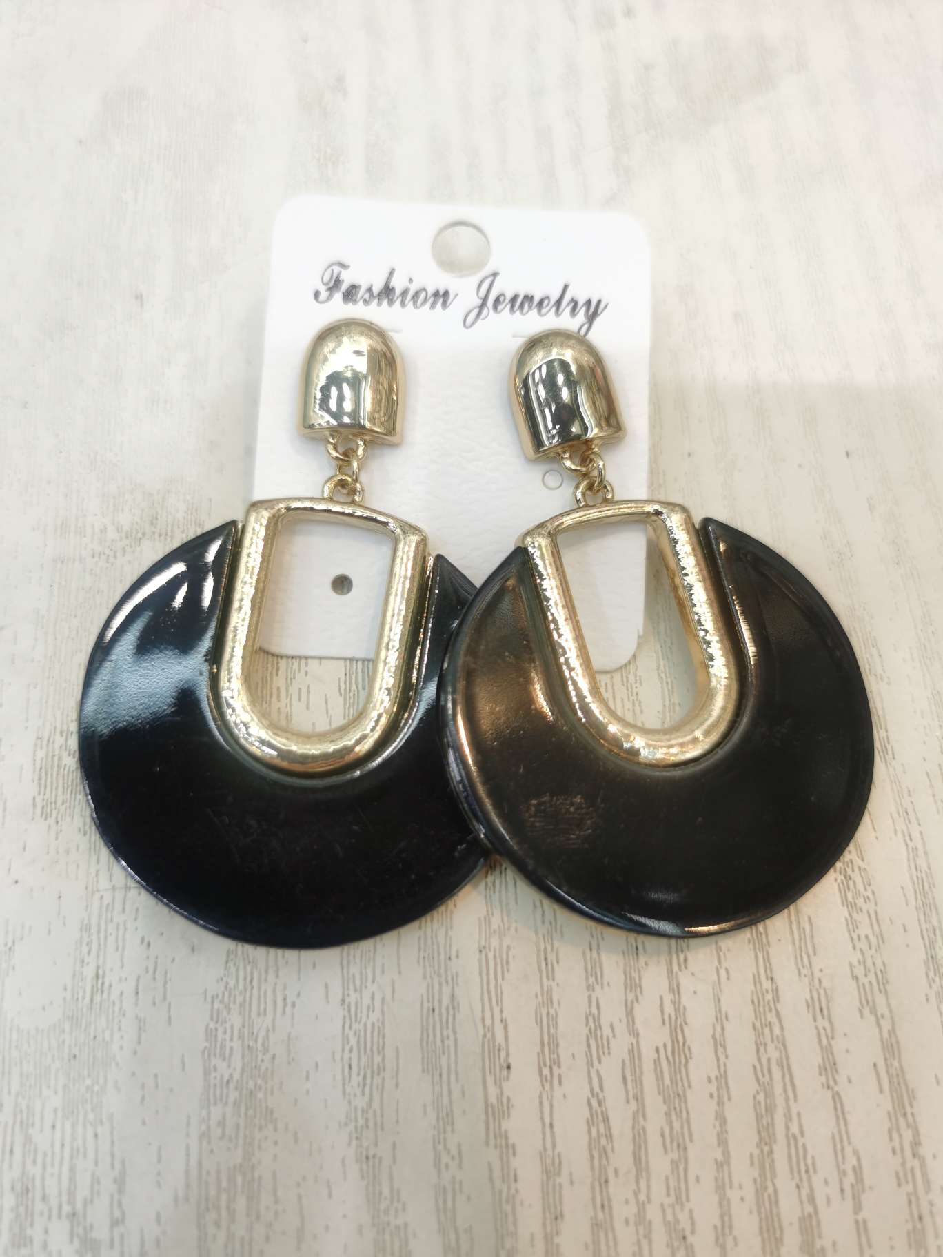 欧美耳环白底实物图