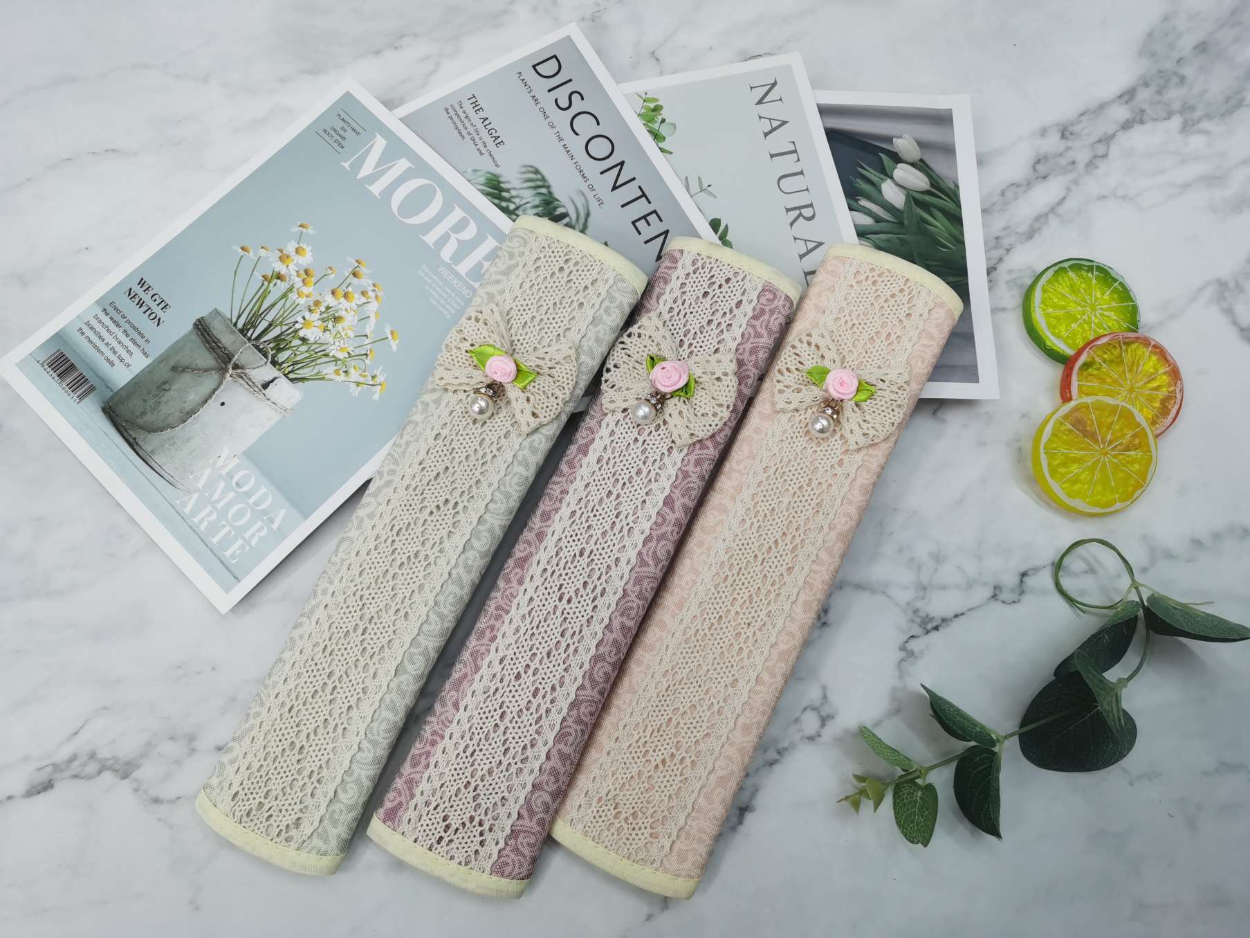 High-Grade Cloth Dust, Dirt, Static, Anti-Collision Refrigerator Door Cover Car Seat Belt Shoulder Protective Cover