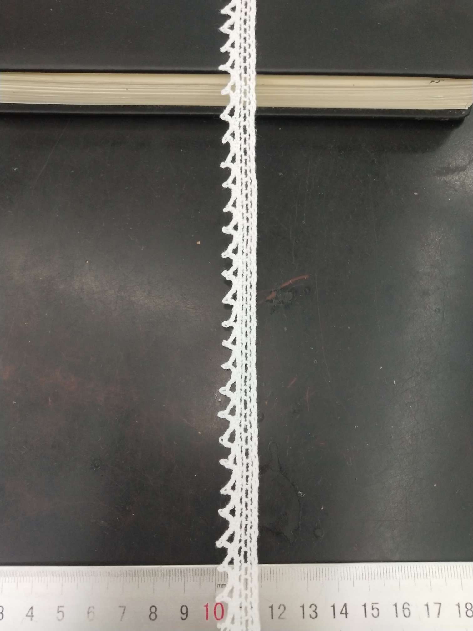 1121 bleached cotton thread lace details Picture