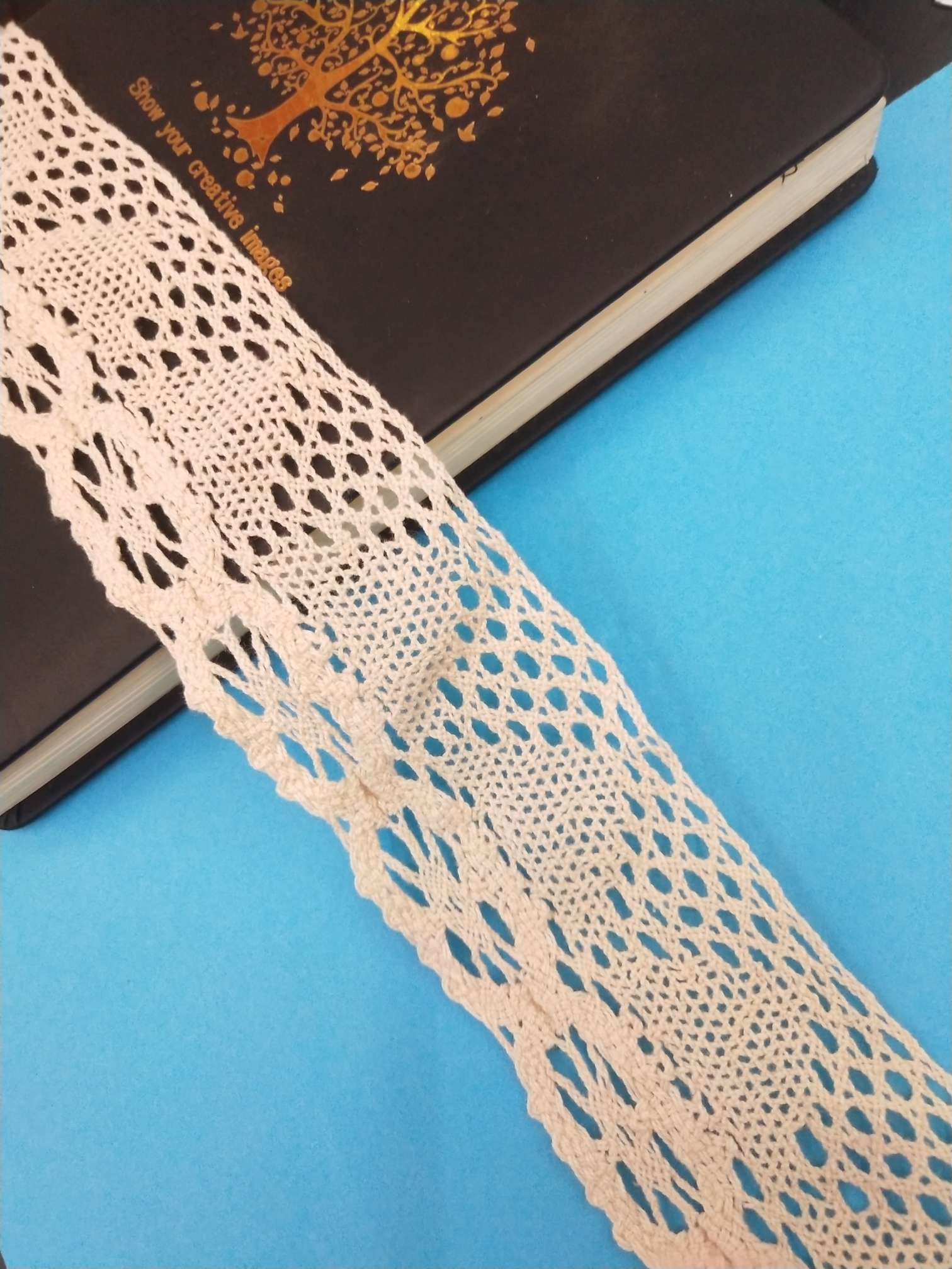 1105 cotton thread lace with a width of 6cm