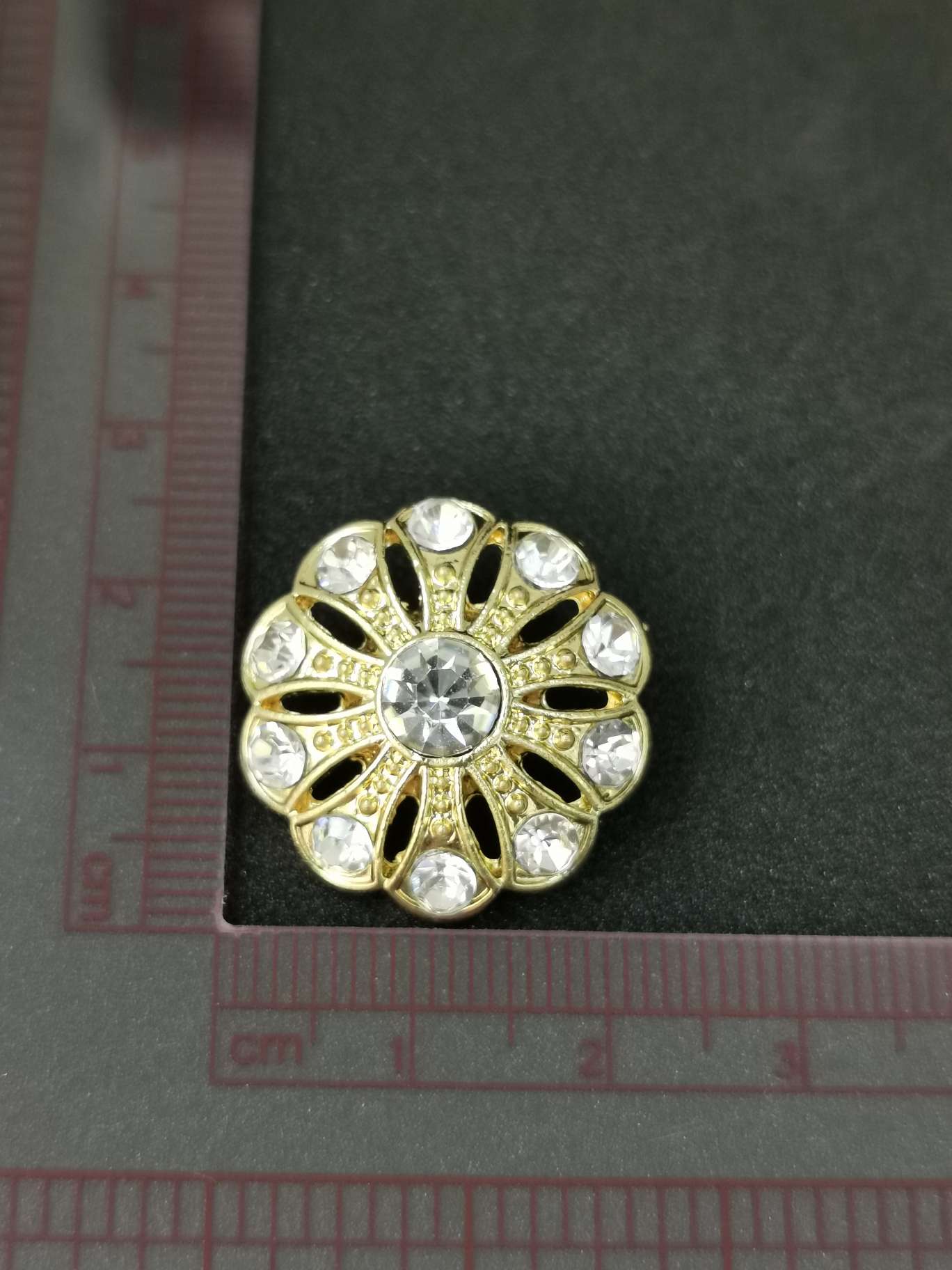 乔日辅料合金扣 纽扣 水钻扣 扣子