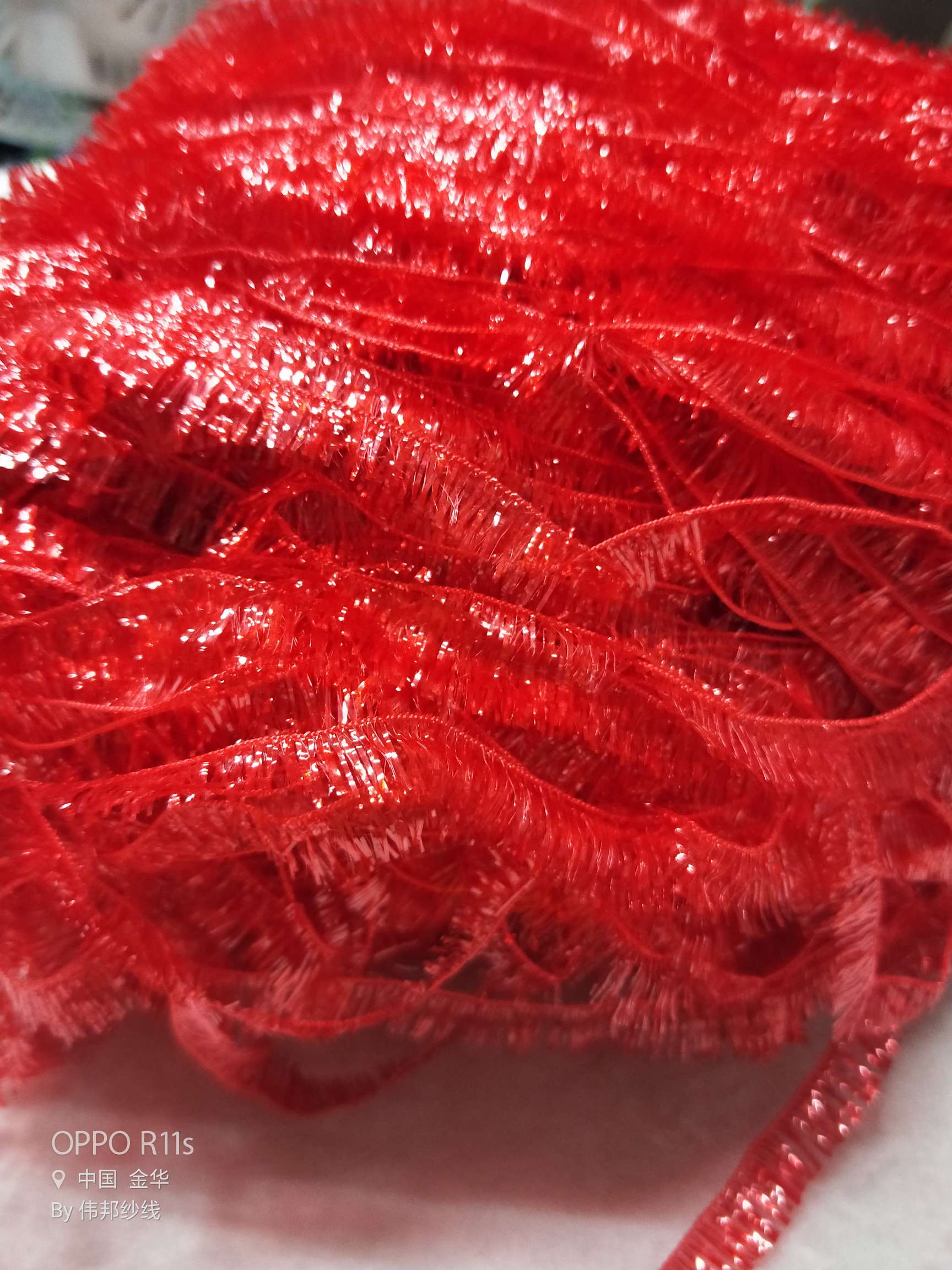 Upgraded Korean-style dishwashing yarn, big red details Picture