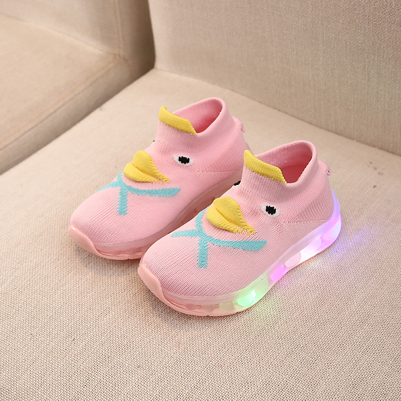 Children's Shoes 2020 New Baby Soft Sole Flying Knitting Socks Shoes Light Men's And Women's Shoes Shoes Manufacturers Direct Sales details Picture