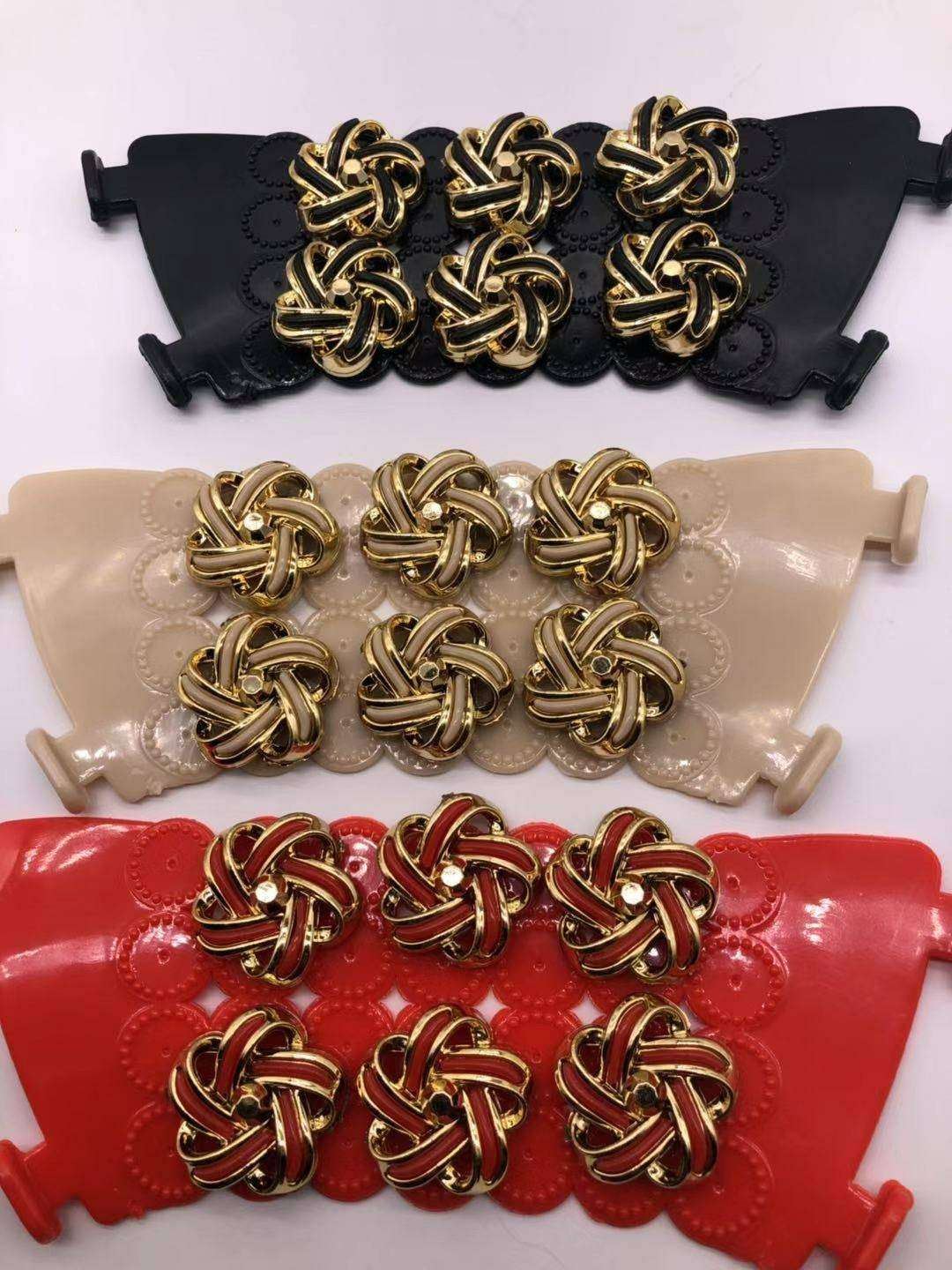 工字扣/毛线花/洞洞鞋工字扣/洞洞鞋鞋花/矫正带产品图