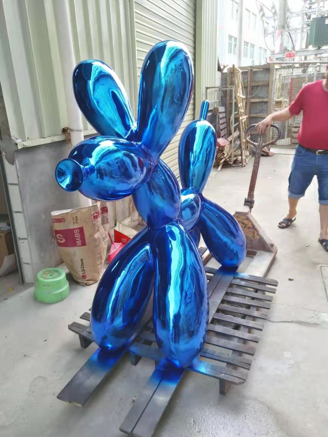 小号电池气球狗高150*65*165