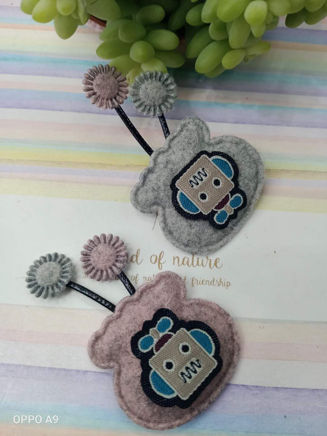 Knitted Accessories For Embossed Cartoon Accessories