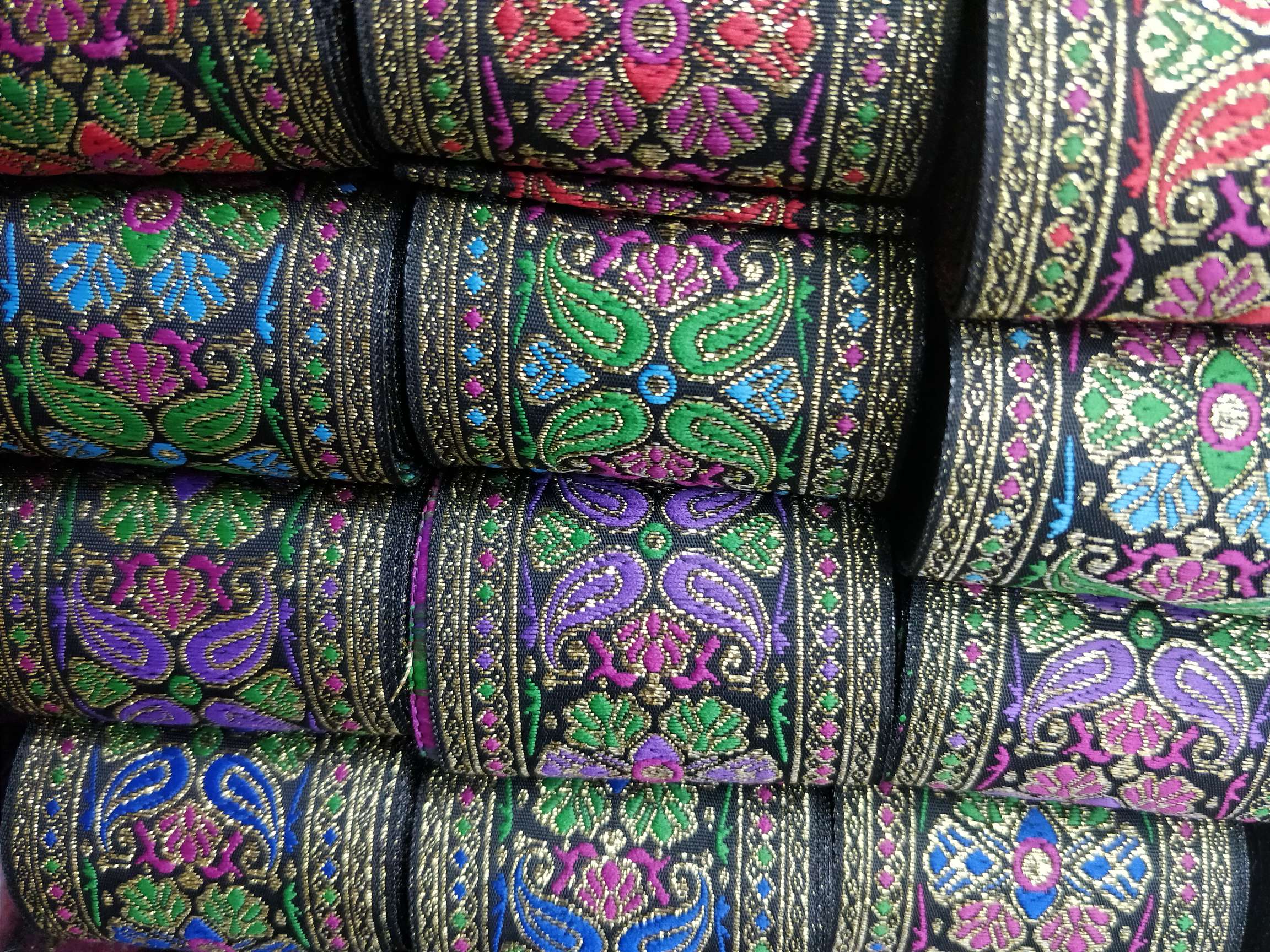 5 cm 65 all kinds of computer national lace series embroidery clothing accessories National clothing lace webbing can be customized thumbnail