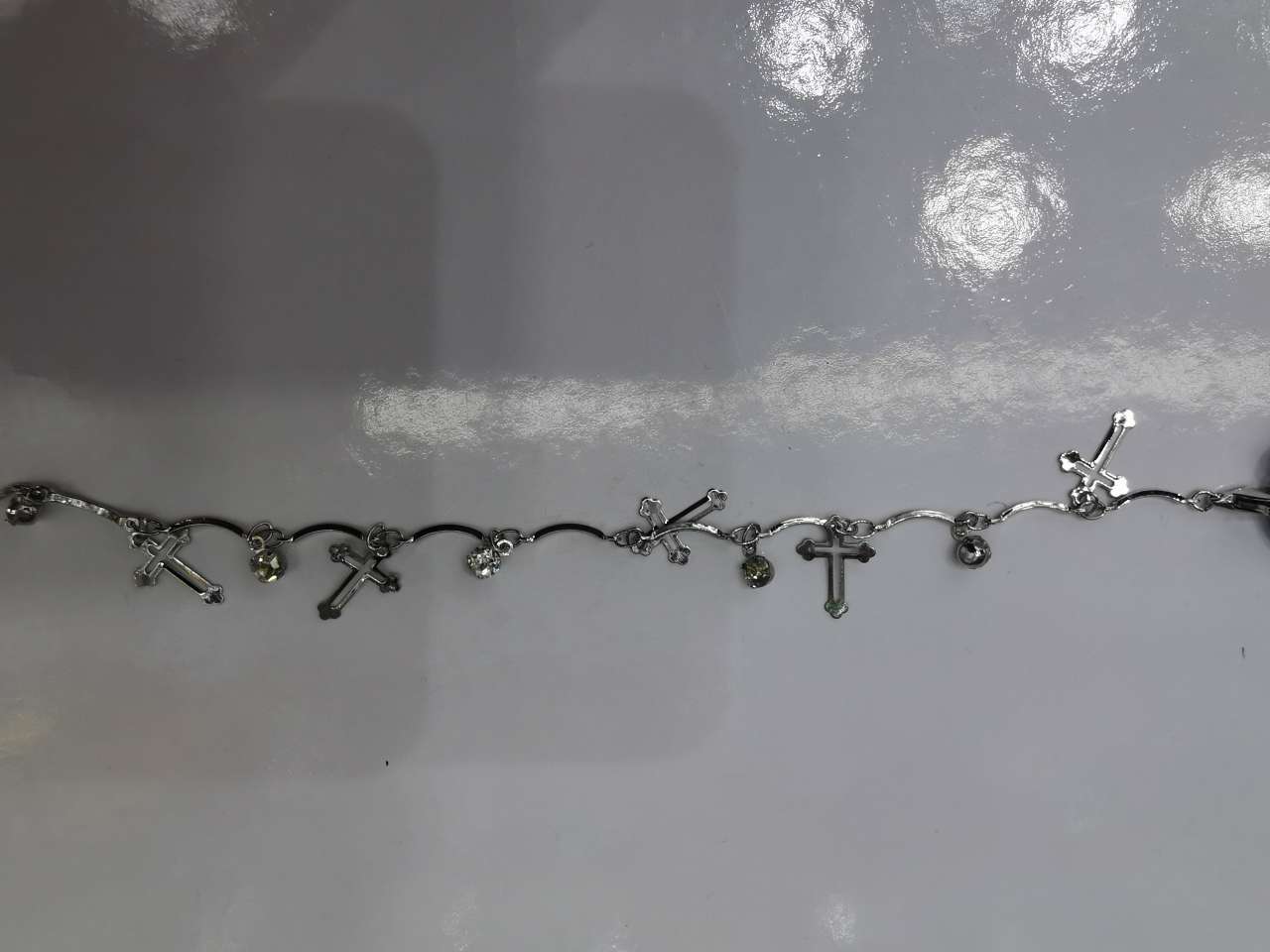 十字架脚链