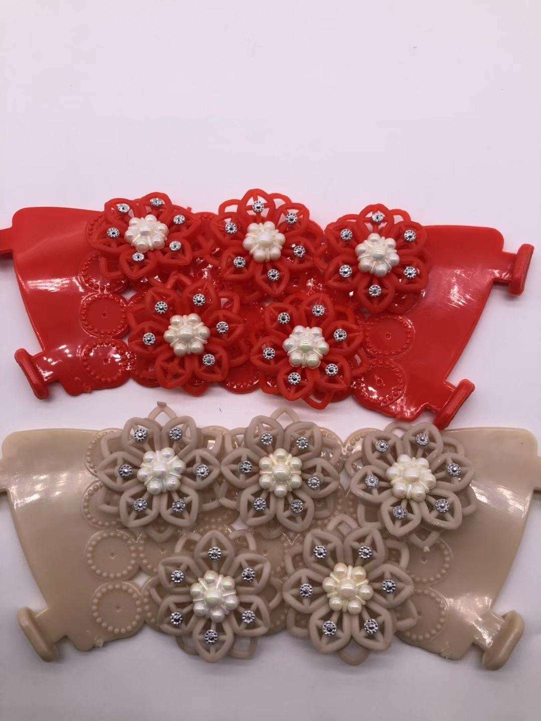 DIY手工点钻鞋花