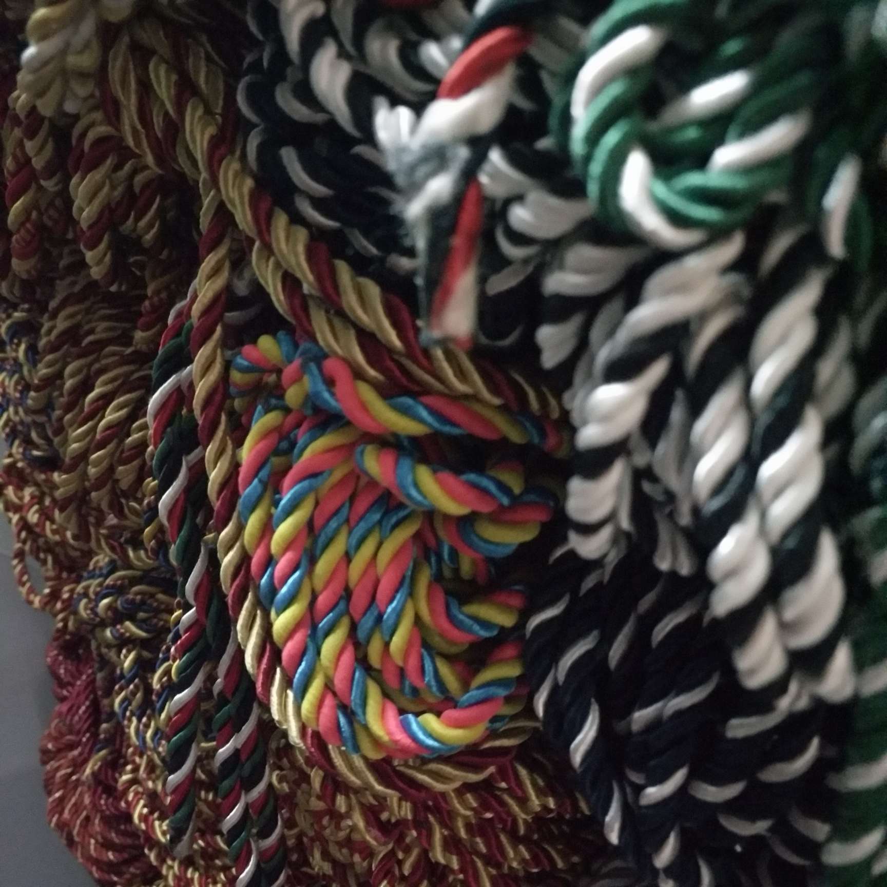 彩色三股涤纶绳详情图2