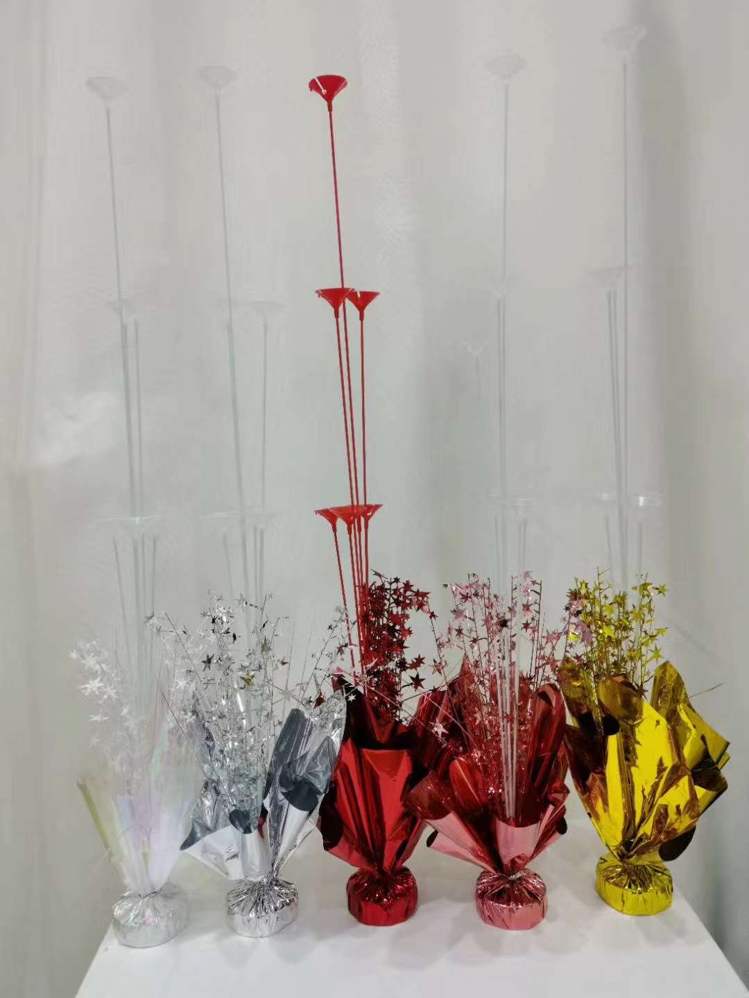 幸运草气球插杆，气球托杆 玩具  充气玩具   大型充气玩具 塑料 国康塑管 1