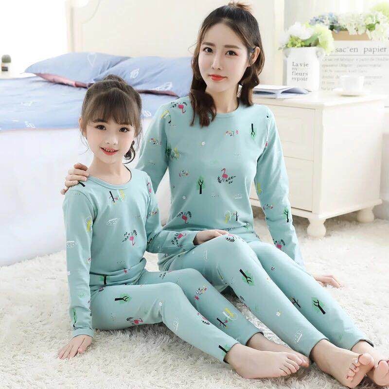 Lycra color cotton long Johns suit
