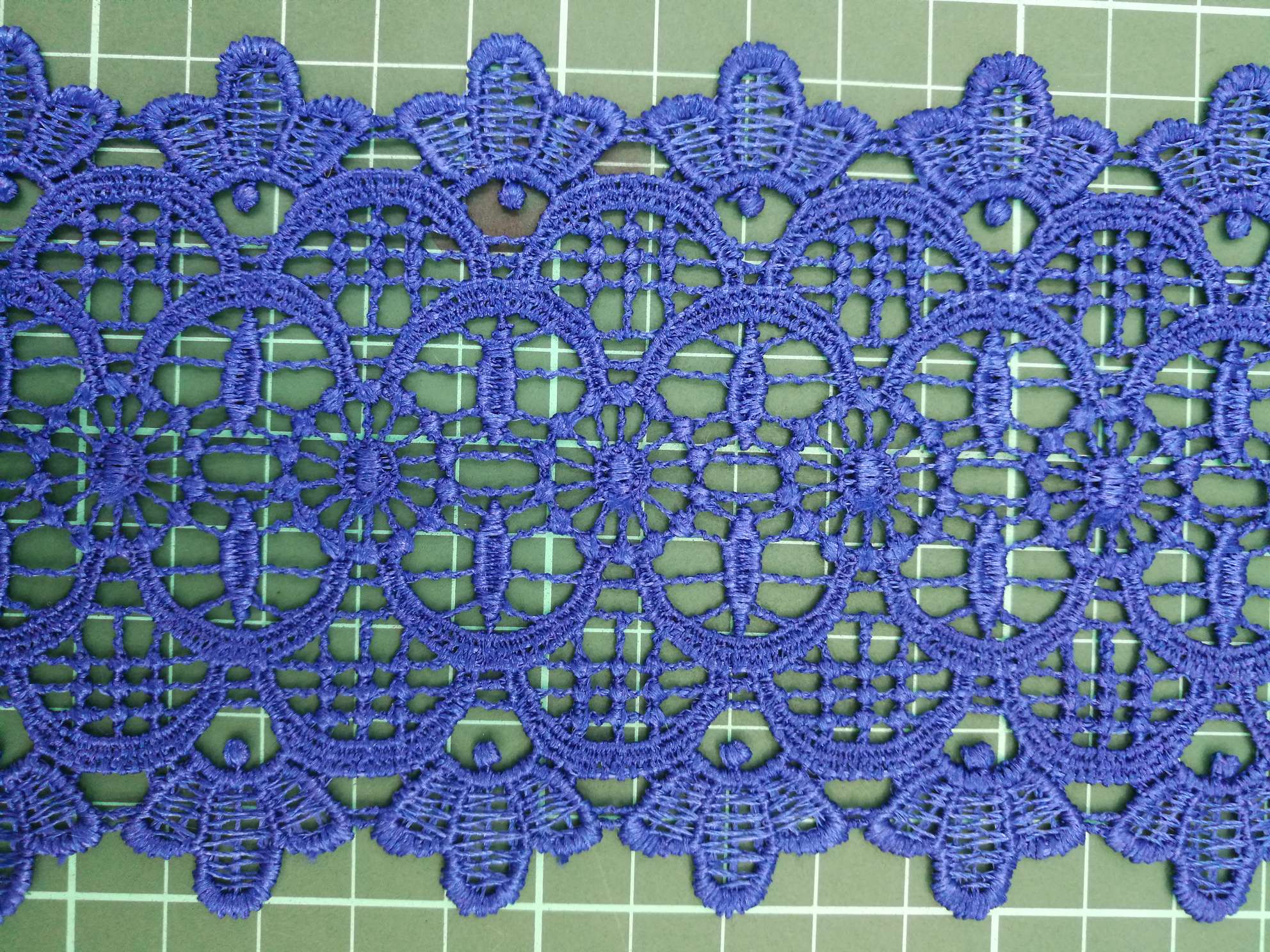 Water-soluble polyester-polyester lace details Picture