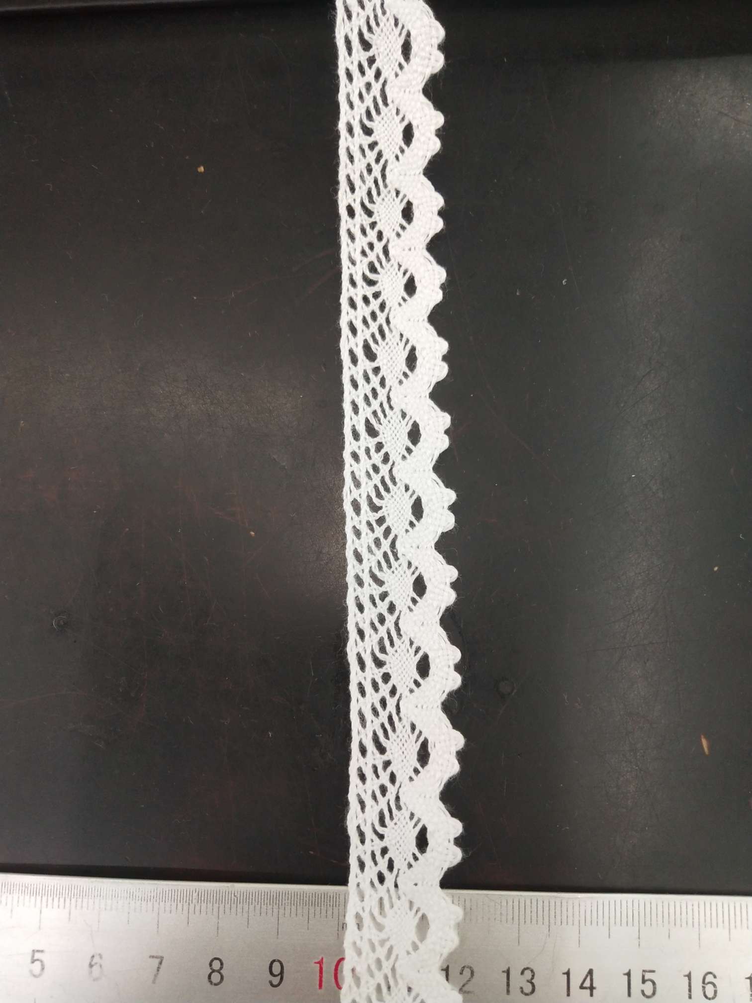 1707 bleached cotton thread lace details Picture