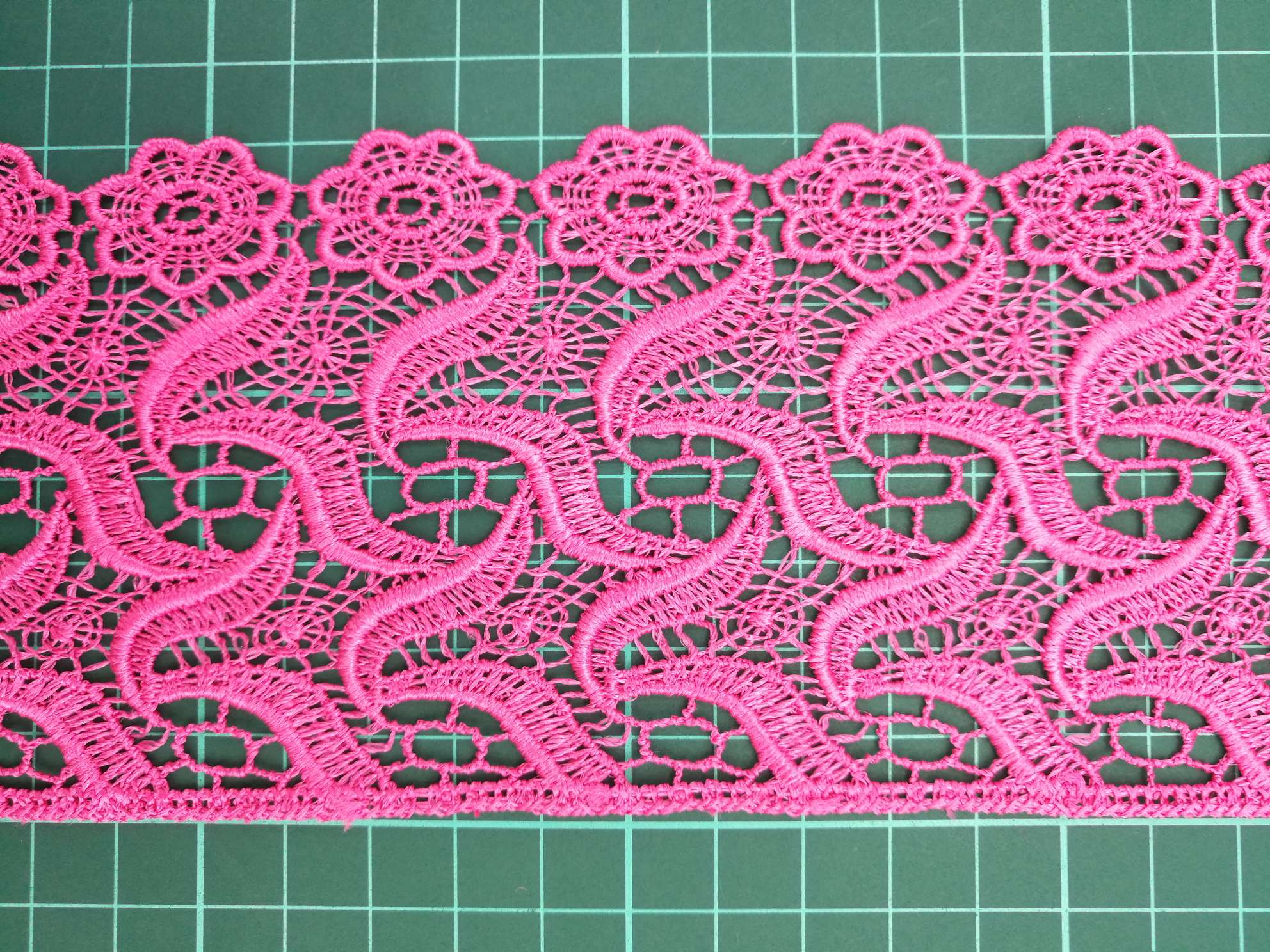 Water-soluble embroidered lace, polyester lace Specification image