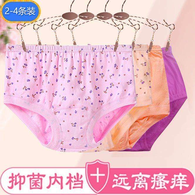 Middle and old age cotton underpants