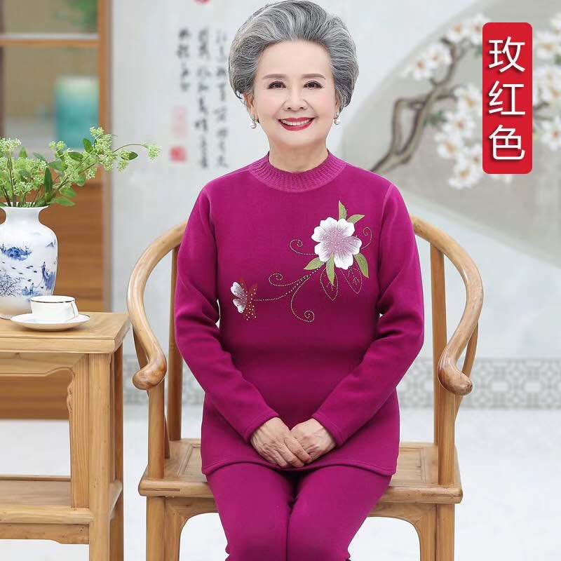 Add velvet thermal set underwear for winter base